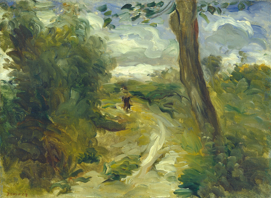 Landschaft zwischen den Stürmen - Pierre-Auguste Renoir