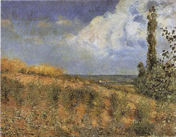 Landschaft, Umgebung von Pontoise - Camille Pissarro
