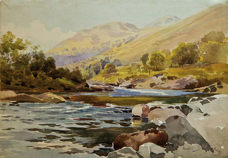 Flusslandschaft - Rosa Bonheur