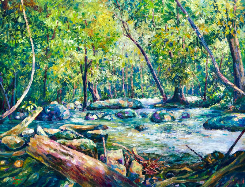 Waldlandschaft | 50 x 40 cm