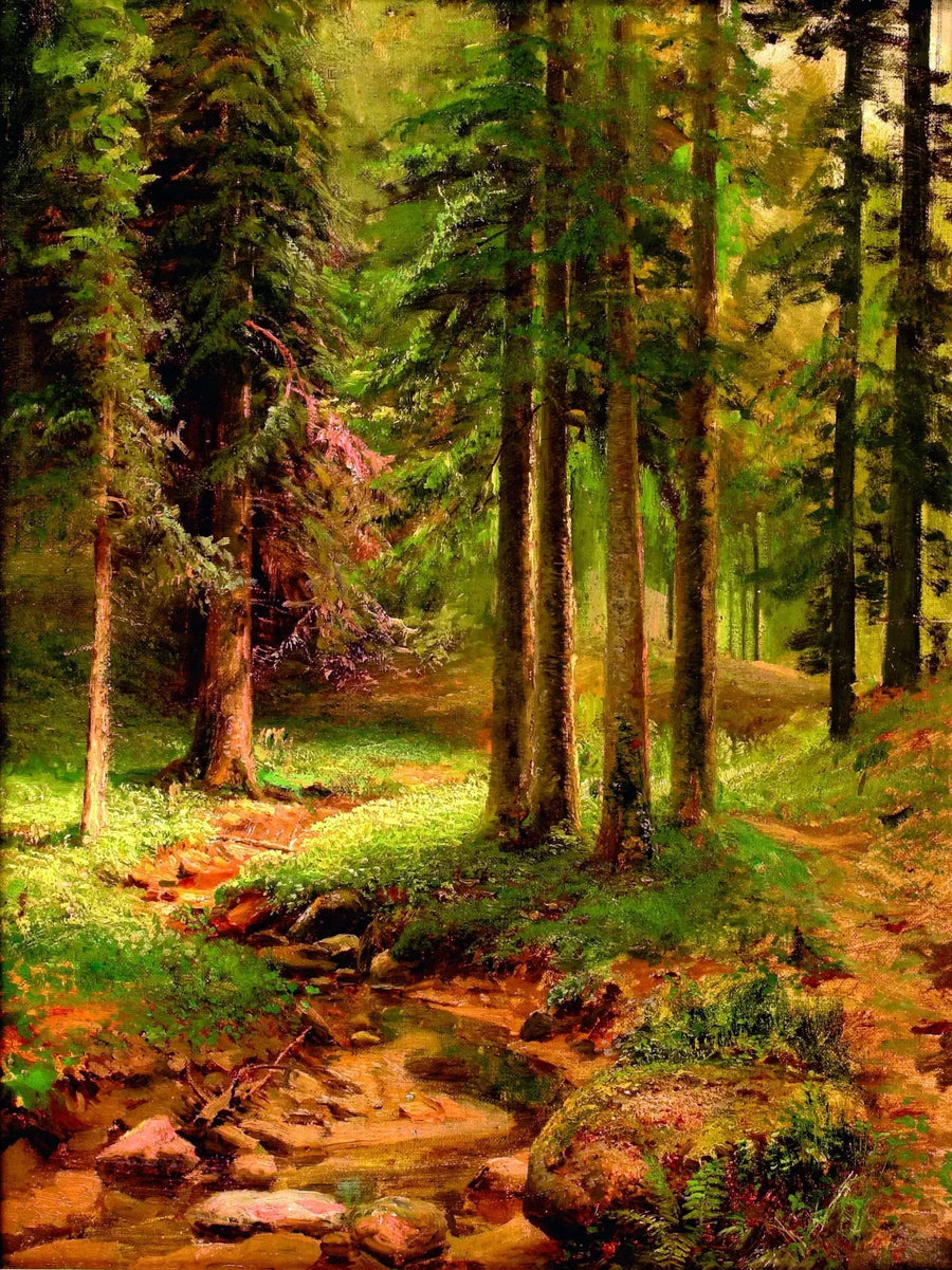 Waldlandschaft - Ivan Chichkine