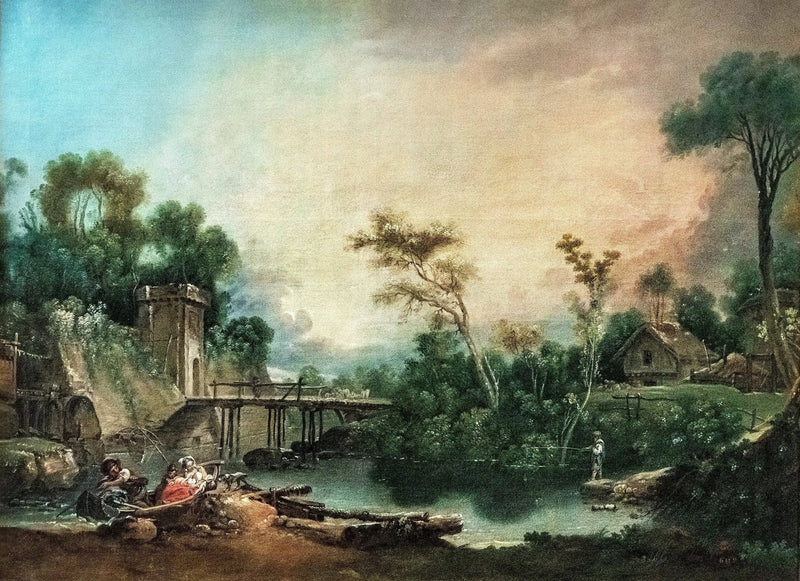 Landschaft - François Boucher
