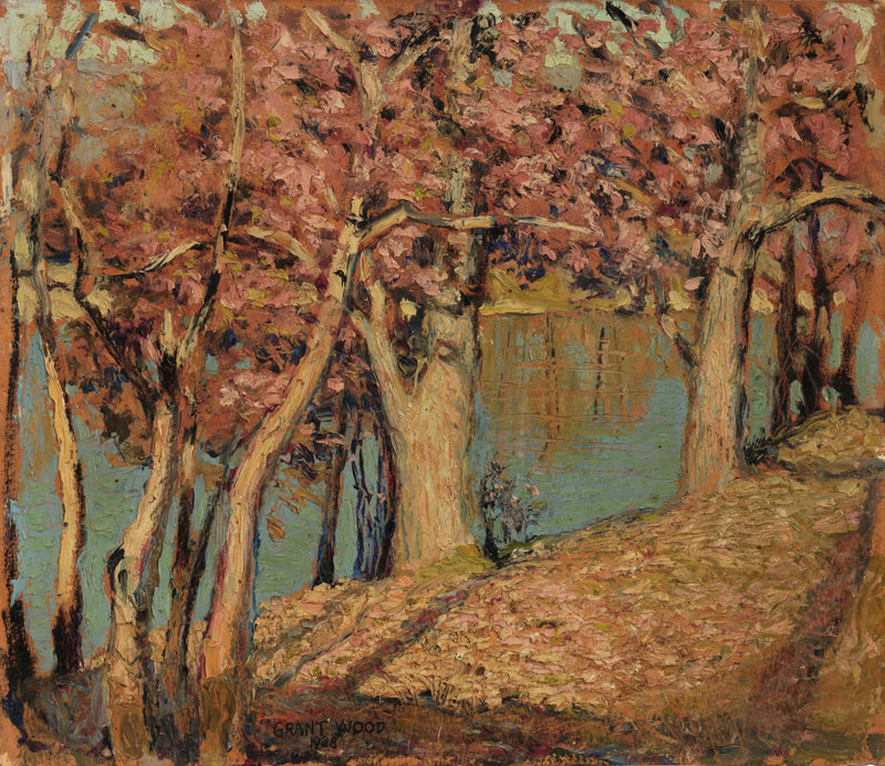 Landschaft - Grant Wood
