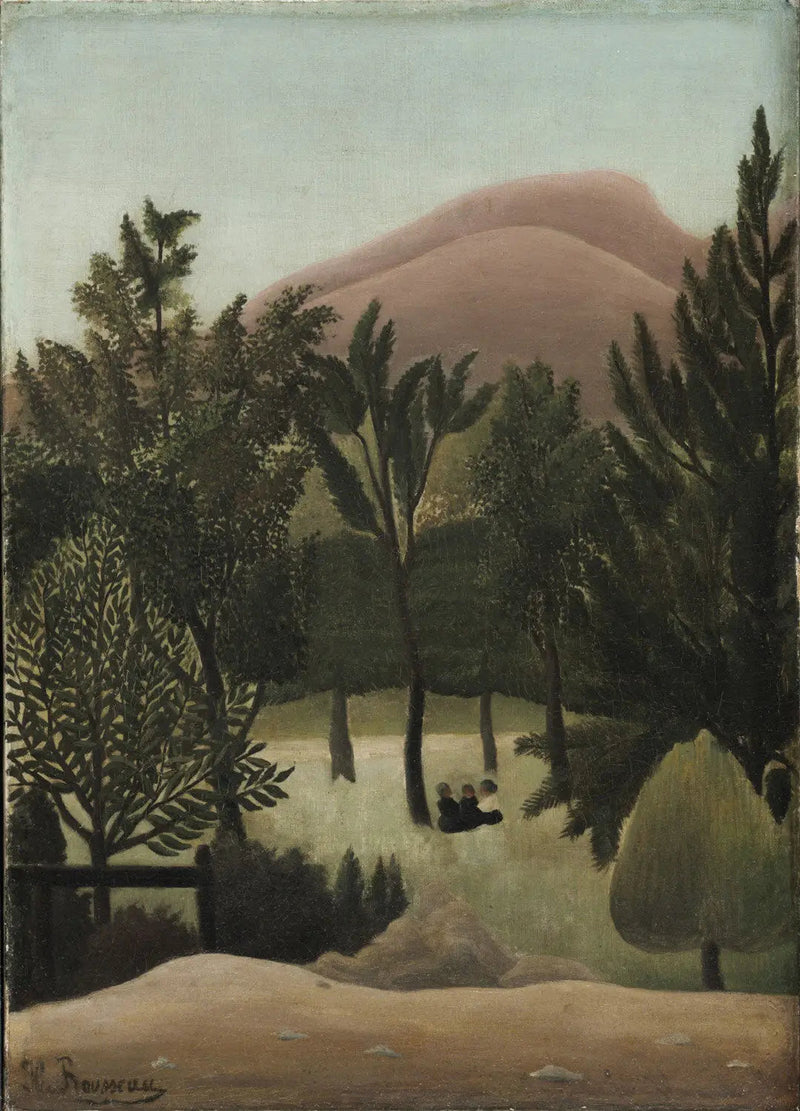 Landschaft - Henri Rousseau