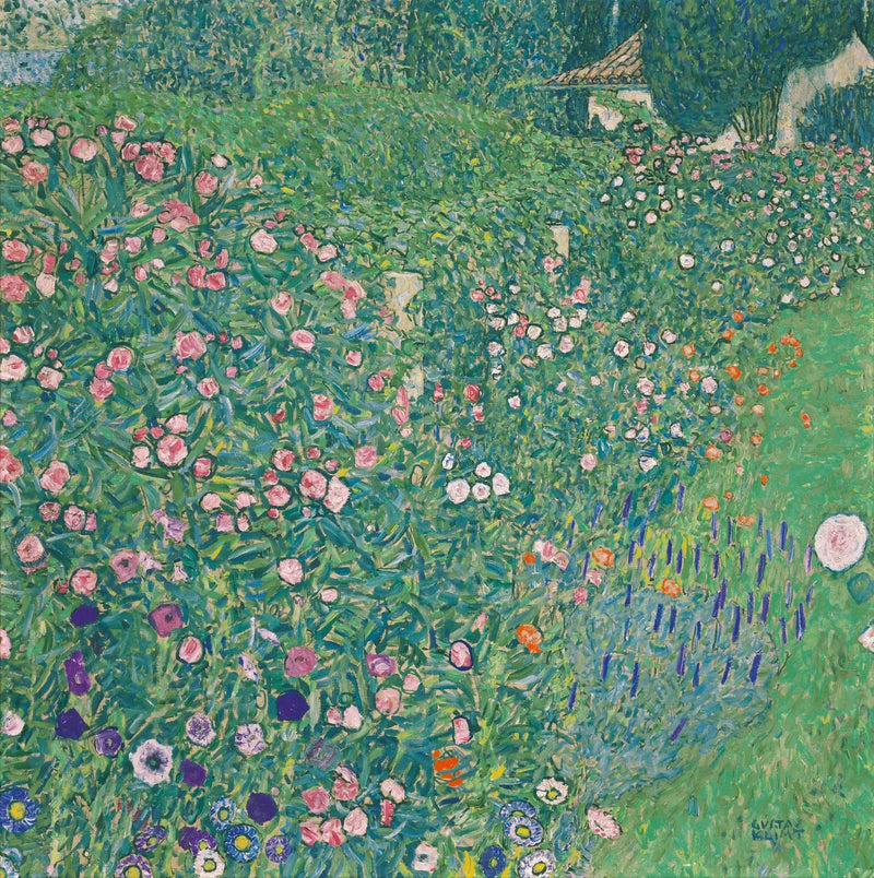Italienische Gartenlandschaft - Gustav Klimt