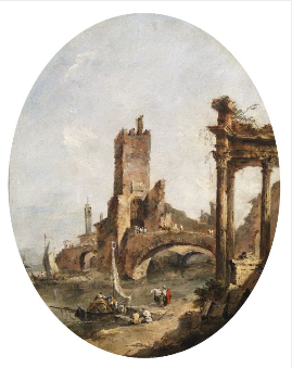 Fantasie Landschaft - Francesco Guardi