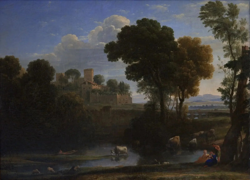 Italienische Landschaft - Claude Lorrain
