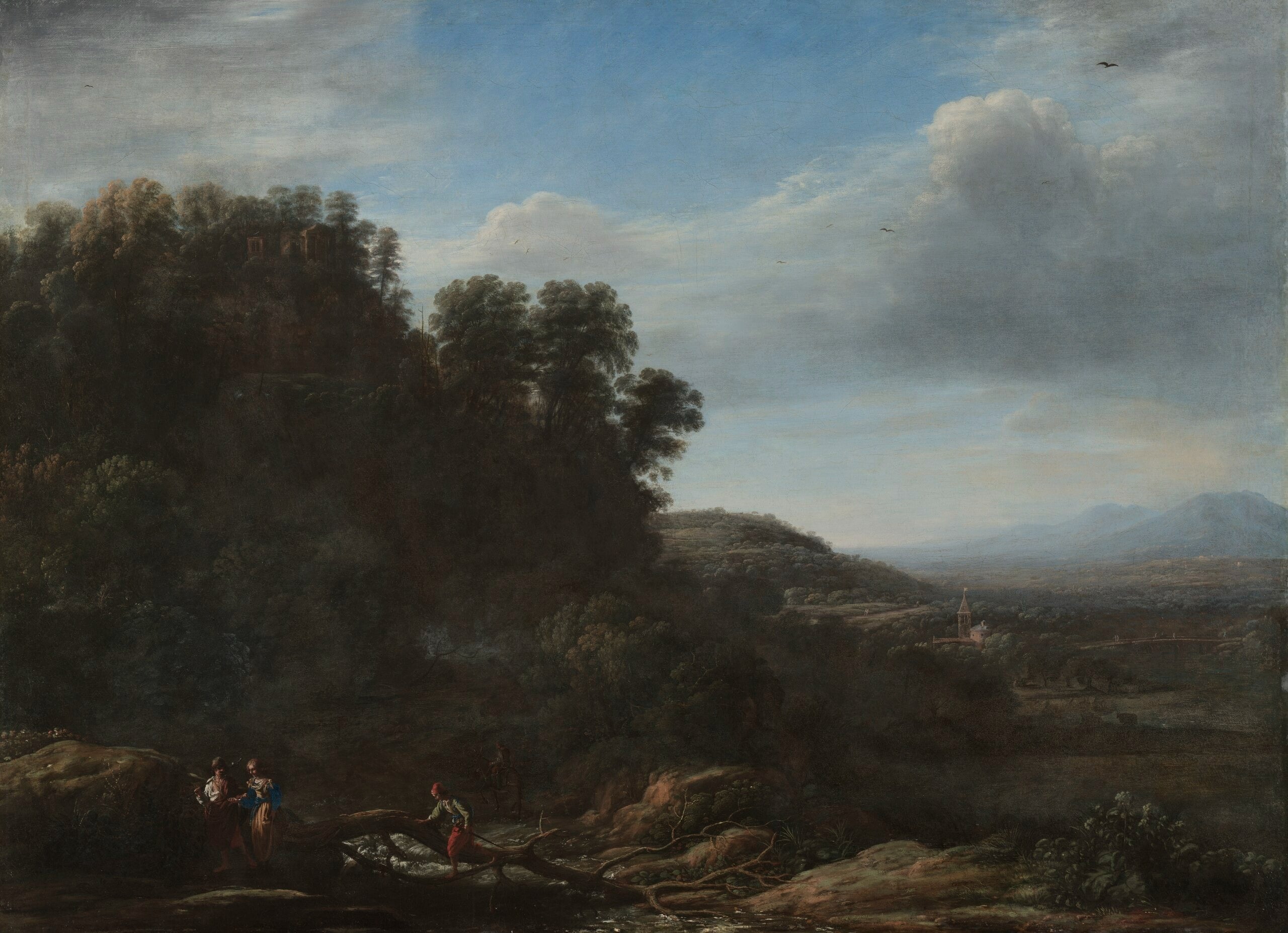 Italienische Landschaft - Claude Lorrain