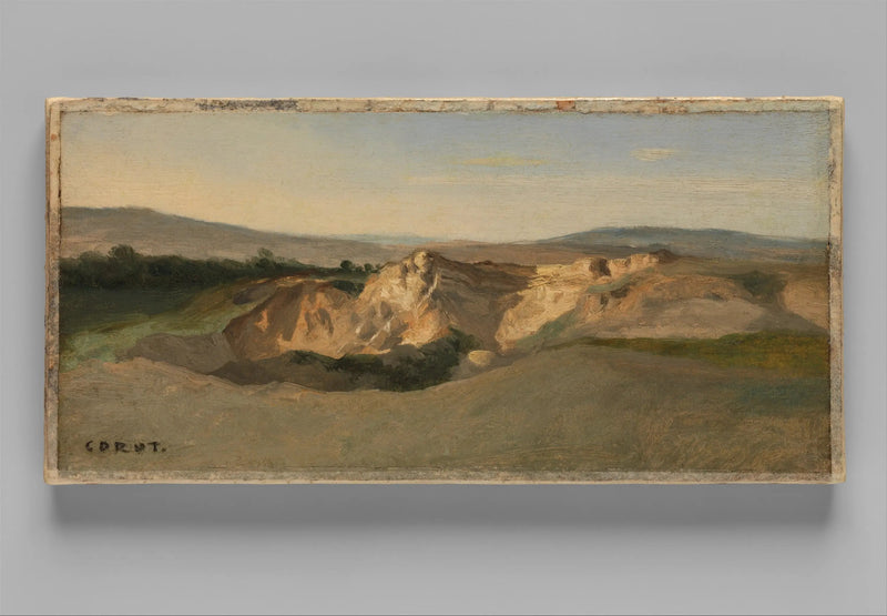 Italienische Landschaft - Jean-Baptiste Camille Corot