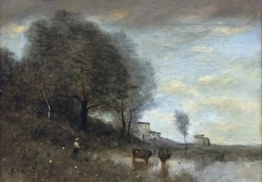 Landschaft - Jean-Baptiste Camille Corot