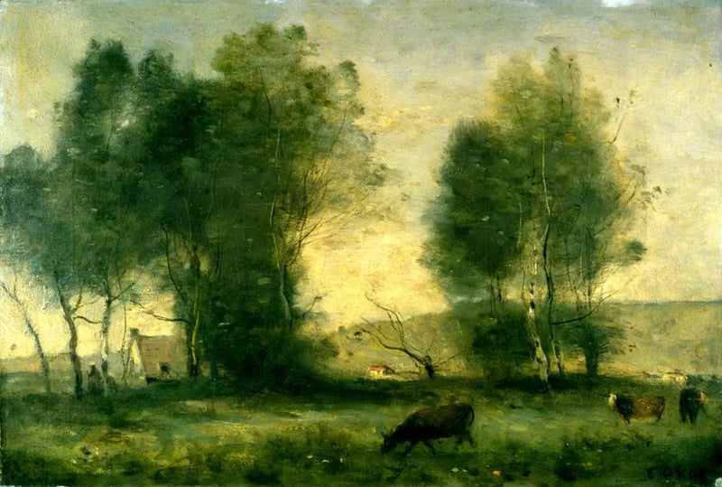 Landschaft - Jean-Baptiste Camille Corot