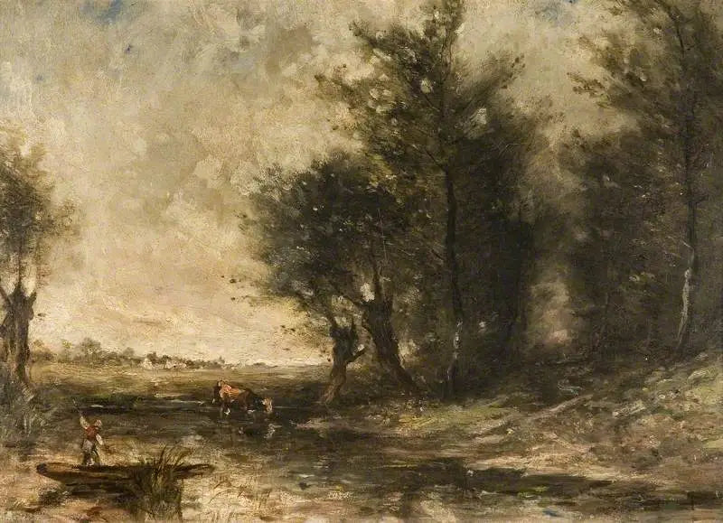 Landschaft - Jean-Baptiste Camille Corot