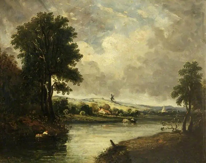 Paysage - John Constable image 1 tableau peint à l’huile sur toile
