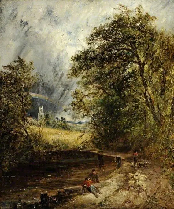 Paysage - John Constable image 1 tableau peint à l’huile sur toile
