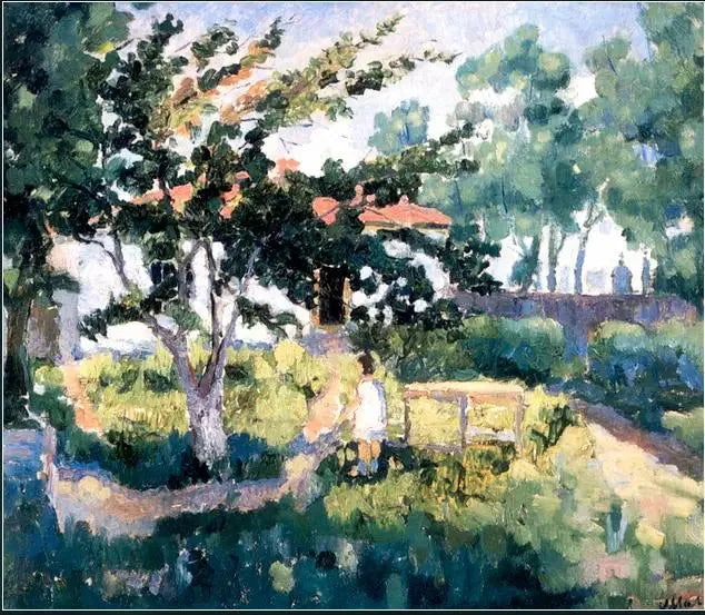 Landschaft - Kazimir Malevich