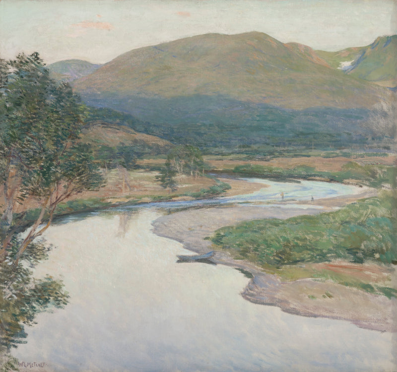 Landschaft: Der Fluss - Willard Metcalf