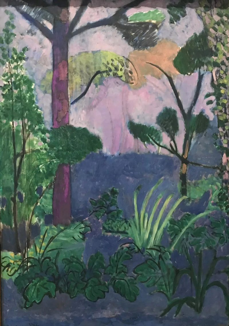 Marokkanische Landschaft (Acanthes) - Henri Matisse