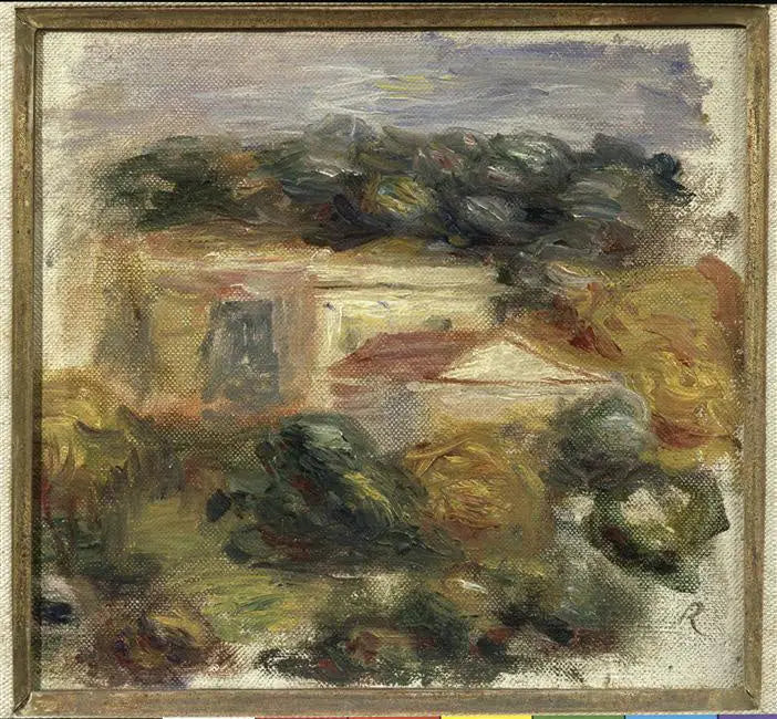 Mediterranes Landschaft, Cagnes - Pierre-Auguste Renoir