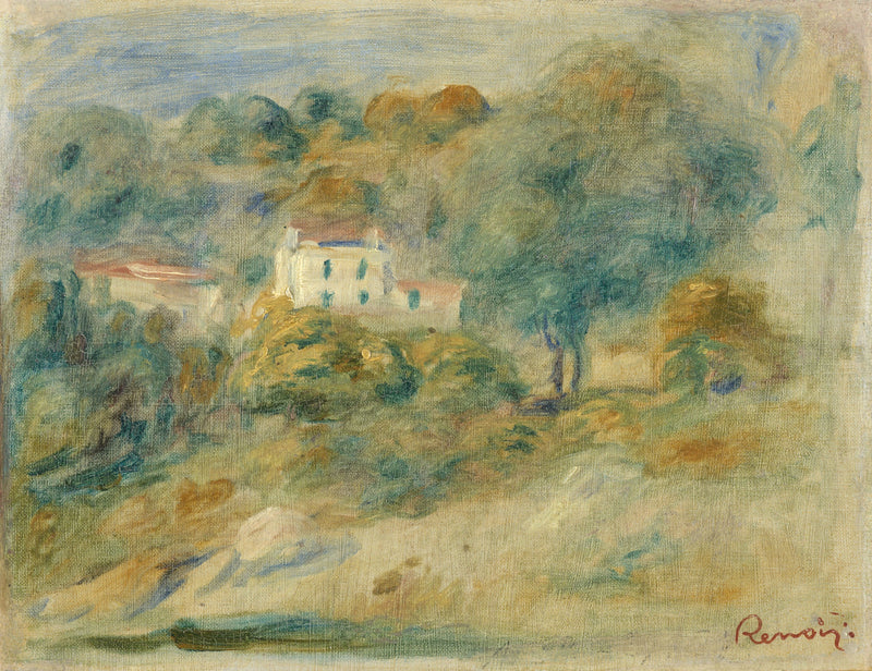Landschaft des Südens - Pierre-Auguste Renoir