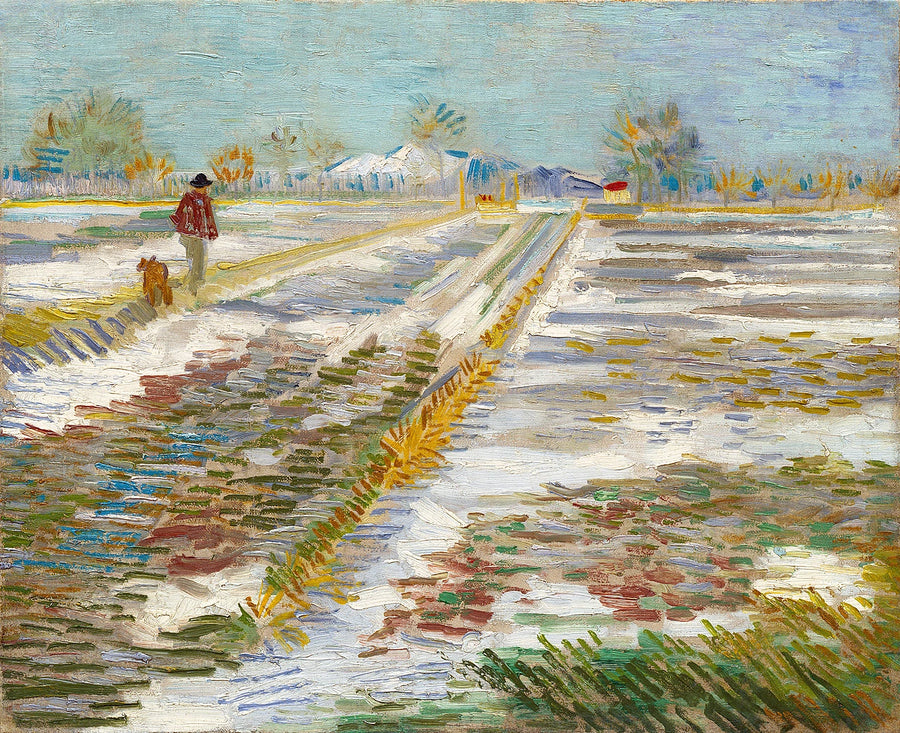 Verschneite Landschaft - Vincent van Gogh