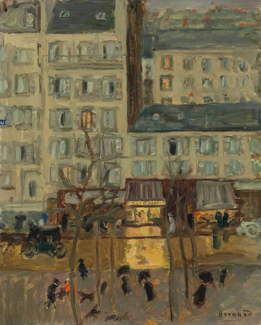 Pariser Landschaft - Pierre Bonnard