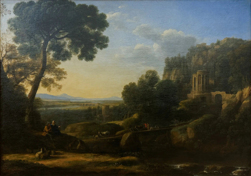 Ländliche Landschaft - Claude Lorrain