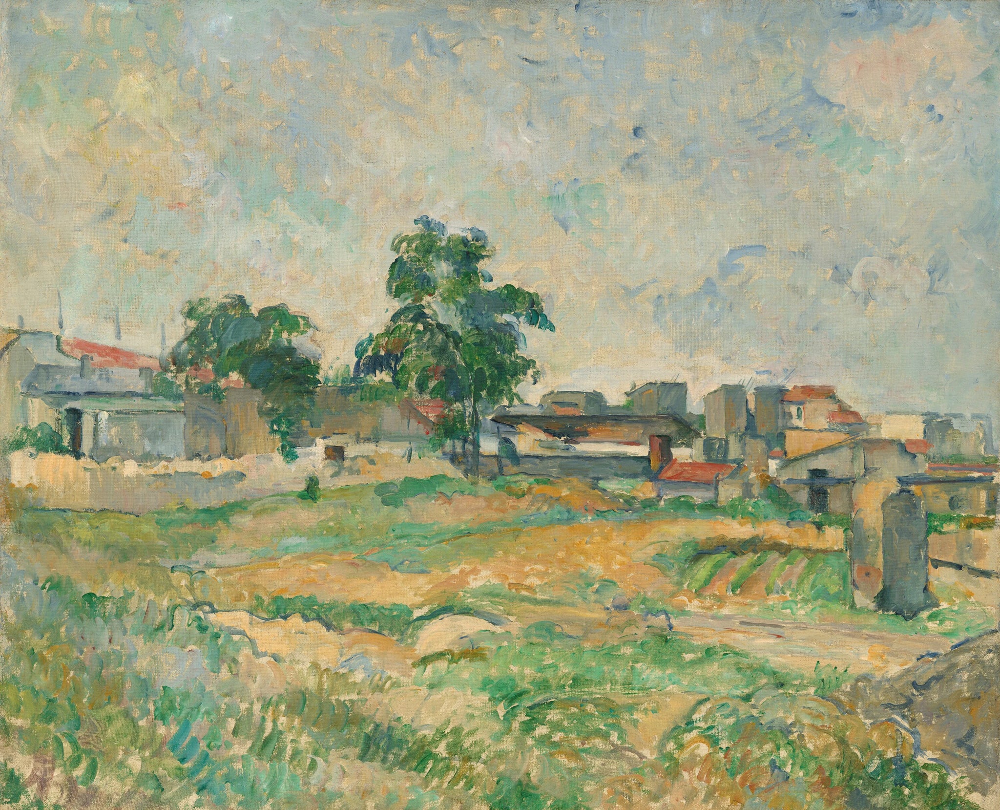 Paysage - Paul Cezanne