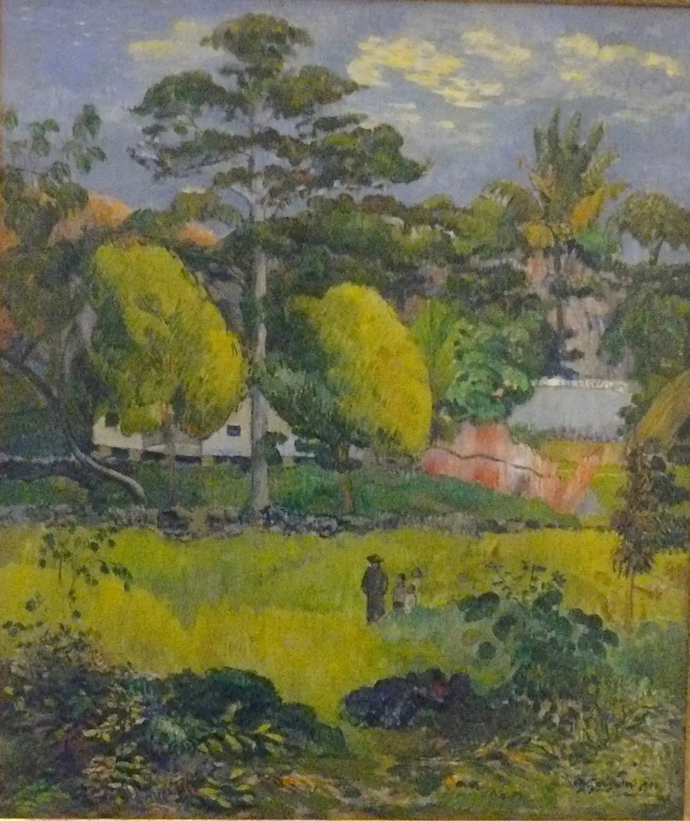 Paysage - Paul Gauguin image 1 tableau peint à l’huile sur toile