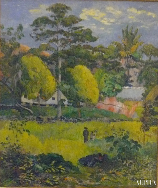 Paysage - Paul Gauguin - Reproductions de tableaux et peintures haut de gamme