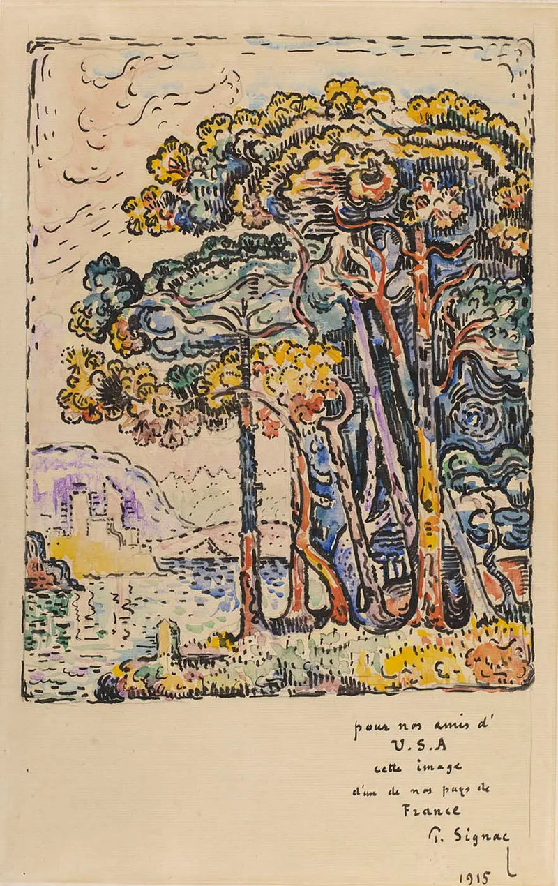 Landschaft - Paul Signac