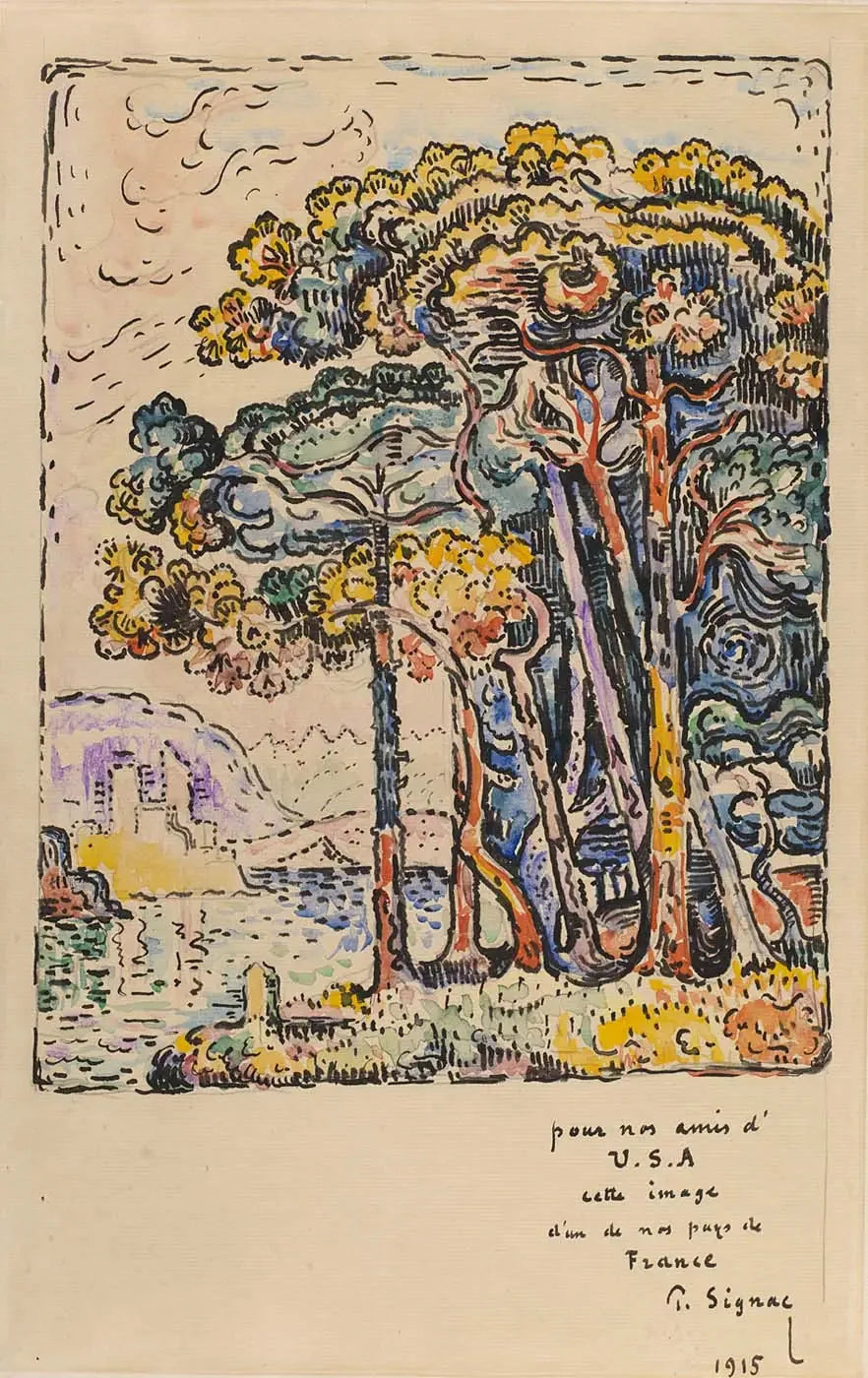Landschaft - Paul Signac