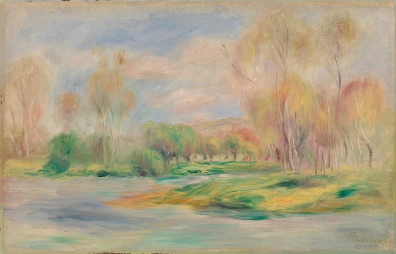 Landschaft - Pierre-Auguste Renoir