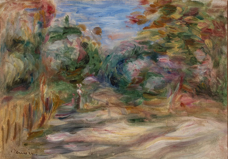 Landschaft - Pierre-Auguste Renoir