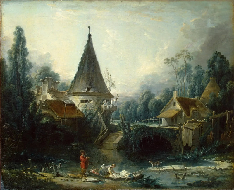 Landschaft bei Beauvais - François Boucher