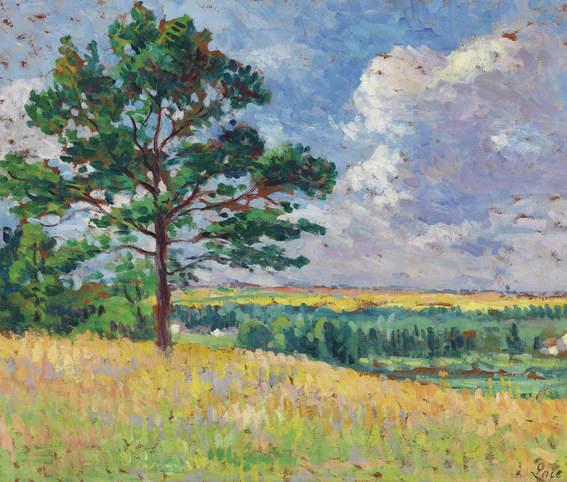 Landschaft bei Méréville - Maximilien Luce