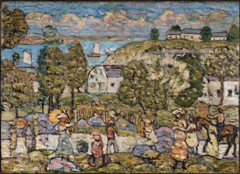 Landschaft bei Nahant - Maurice Prendergast