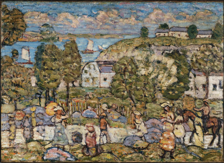 Landschaft bei Nahant - Maurice Prendergast