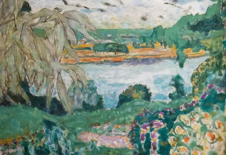 Landschaft bei Vernon - Pierre Bonnard
