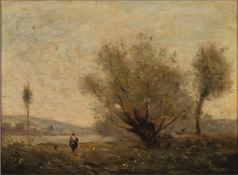 Landschaft bei Ville d'Avray - Jean-Baptiste Camille Corot