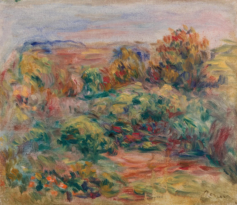 Landschaft - Pierre-Auguste Renoir