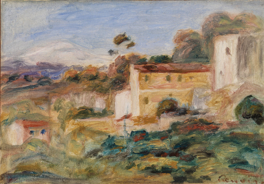 Landschaft - Pierre-Auguste Renoir