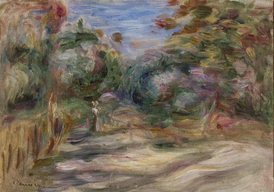 Landschaft - Pierre-Auguste Renoir