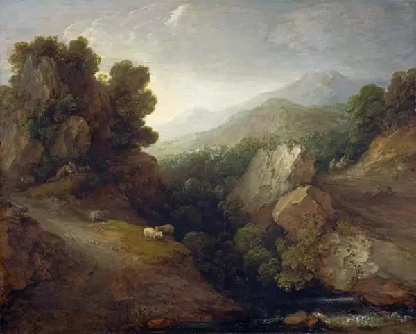 Felsenlandschaft - Thomas Gainsborough