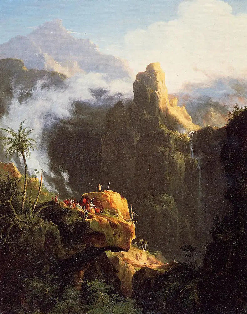Landschaft : Saint Jean dans la nature - Thomas Cole