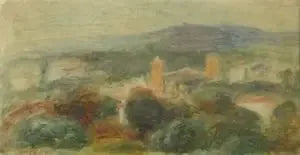 Landschaft, Saint-Paul de Vence - Pierre-Auguste Renoir
