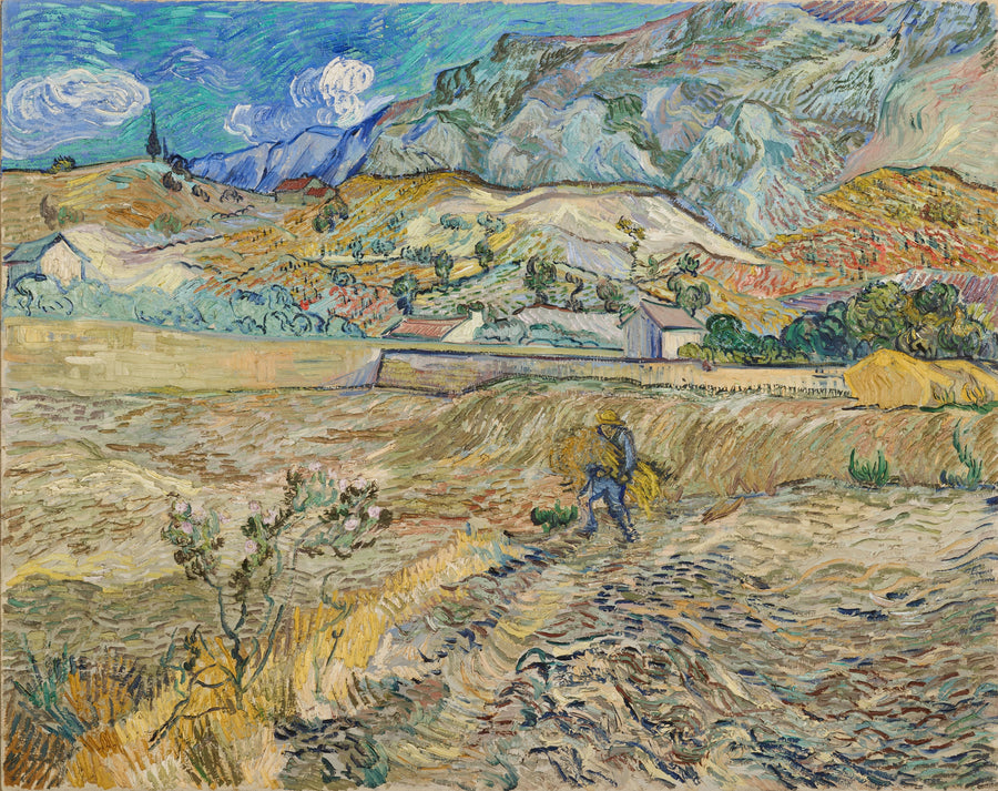 Landschaft in Saint-Rémy - Vincent van Gogh