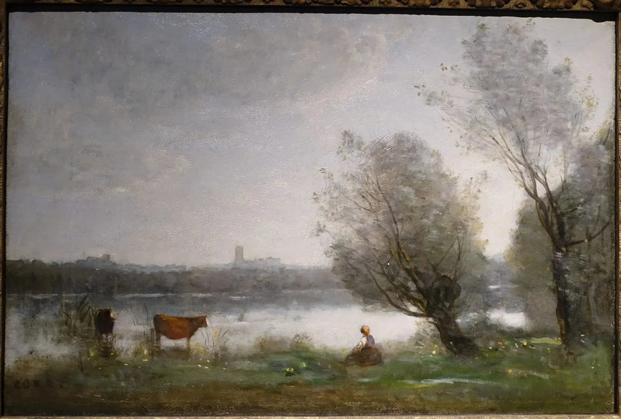 Unbenannter Landschaft - Jean-Baptiste Camille Corot