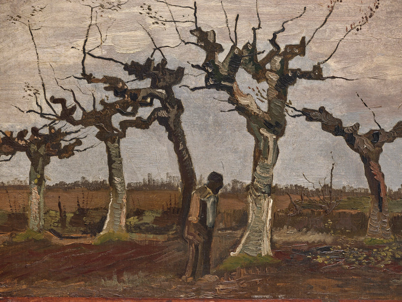 Landschaft mit Kopfweiden - Vincent van Gogh