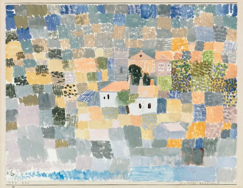Sizilianische Landschaft - Paul Klee