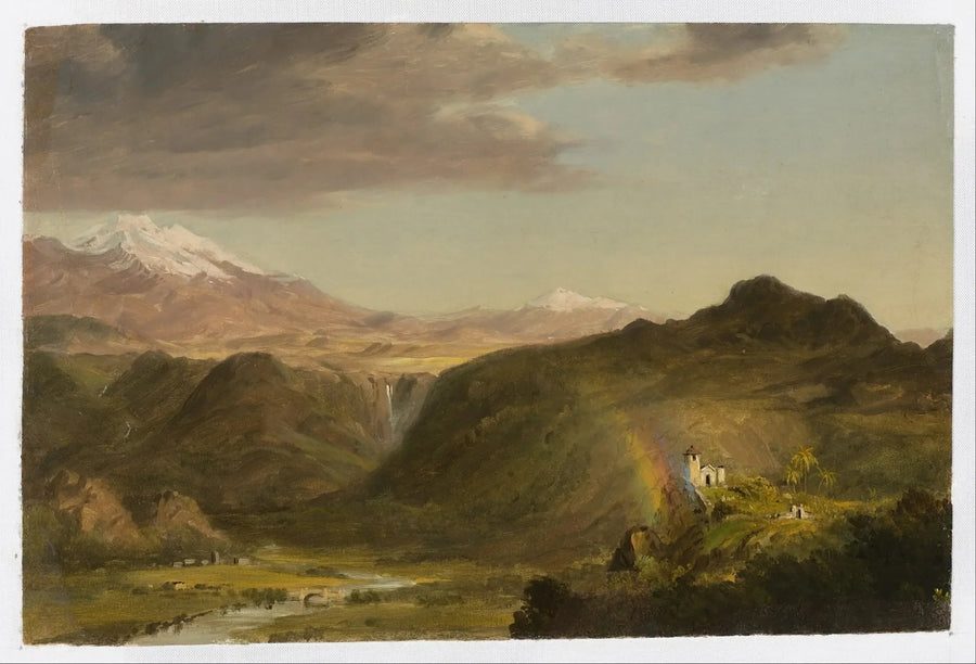 Südamerikanische Landschaft - Frederic Edwin Church